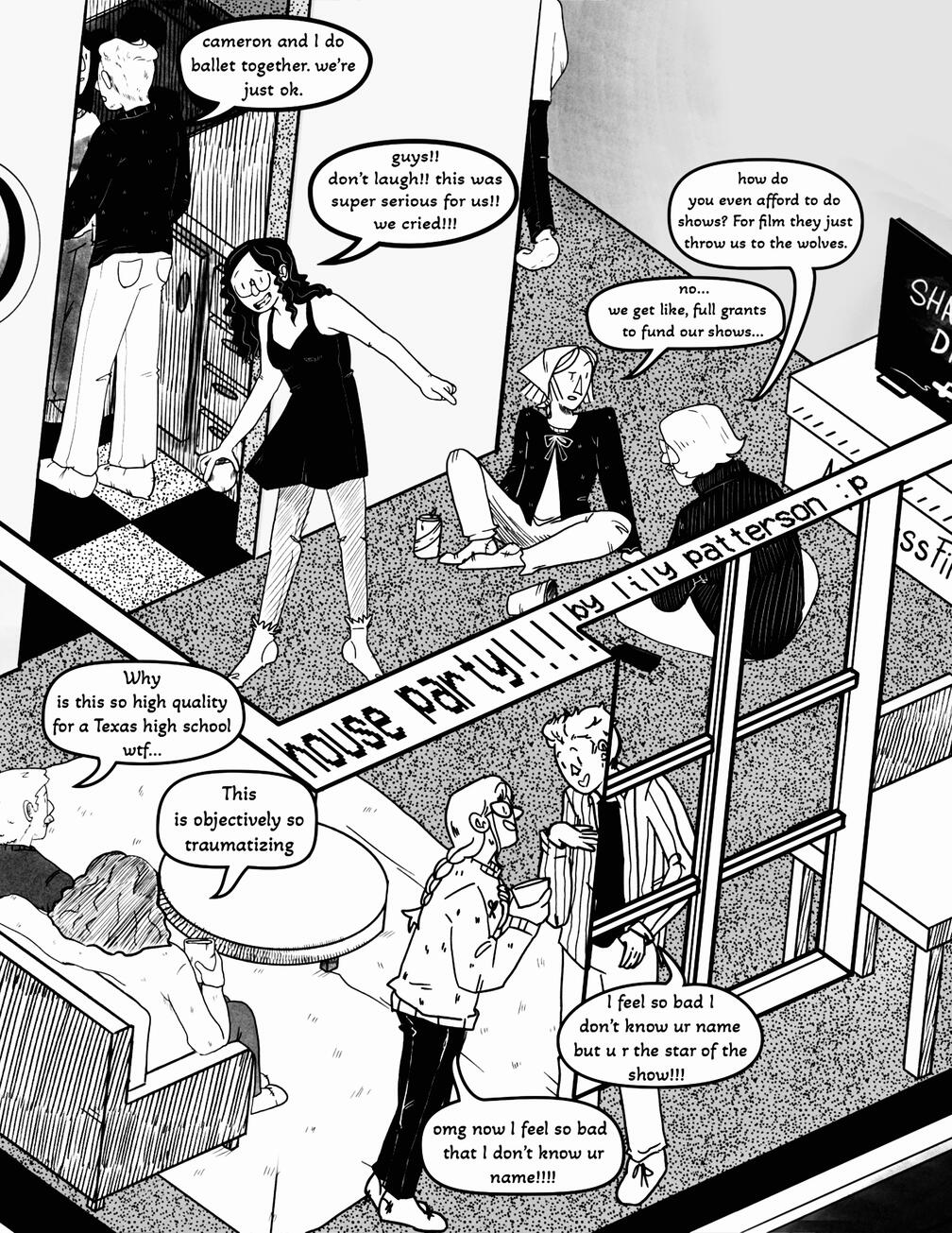 house party!!! for Drawing the Graphic Novel SP25